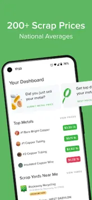 iScrap National Scrap Prices android App screenshot 3